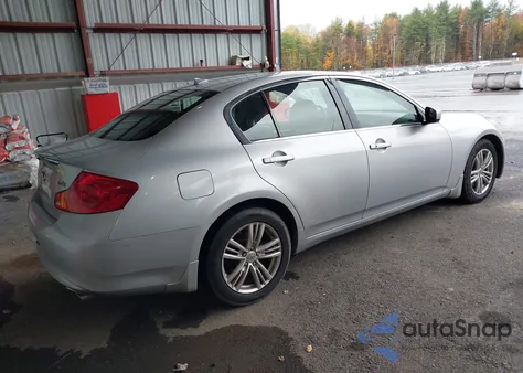 2012 Infiniti G25X из США, поврежденный, VIN JN1DV6AR1CM730874